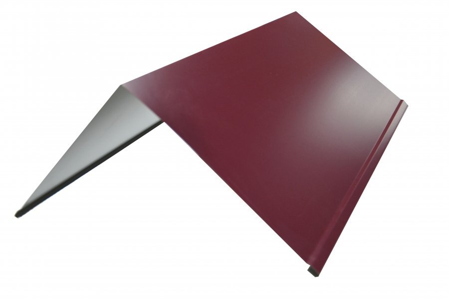 Конек ФИНСКИЙ 150х150х2000 RAL3005   вино