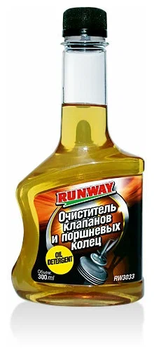 Очиститель клапанов и поршневых колец 300мл RUNWAY (12)