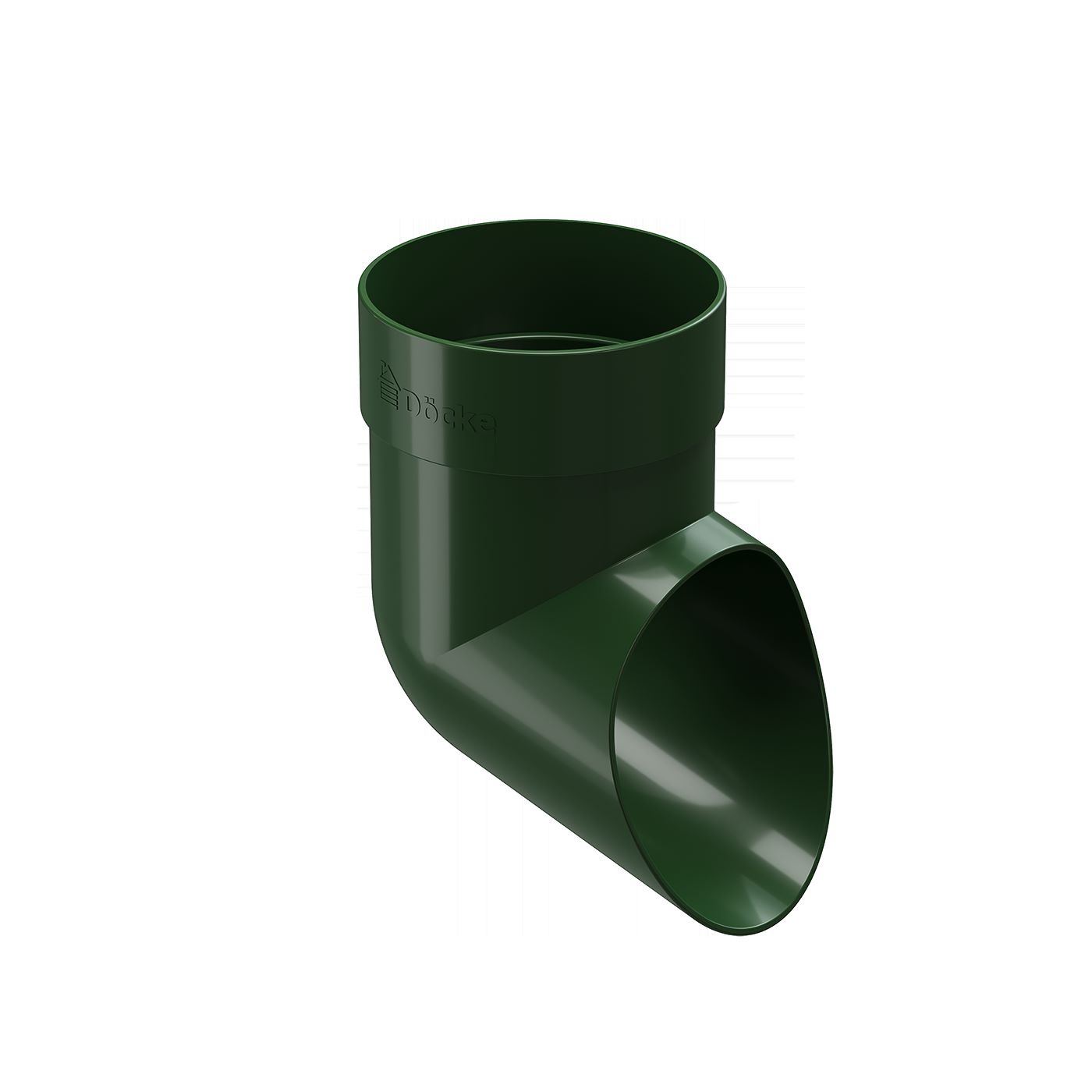 Наконечник трубы (слив) DOCKE зеленый