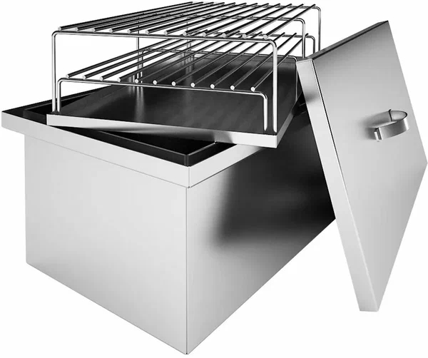 Коптильня с гидрозатвором н/ж Smoki Sky (Stainless)
