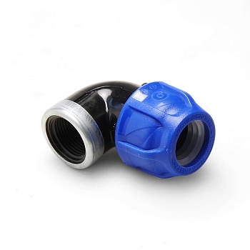 Отвод ПНД 25 мм х 1/2" (вн) Poelsan