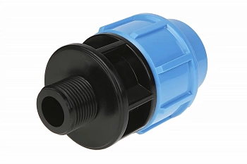 Муфта ПНД 32 мм х 3/4" (нар) Джилекс
