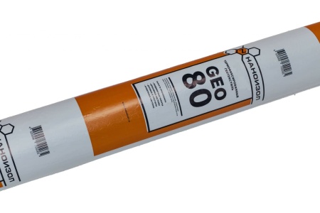 Геотекстиль ГЕОСАД 1,6х25 пл. 80 г/м2 (40м2) НАНОИЗОЛ