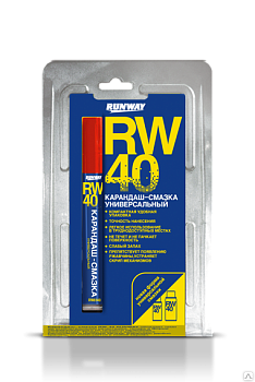 Карандаш-смазка RW-40 10мл RUNWAY (48)