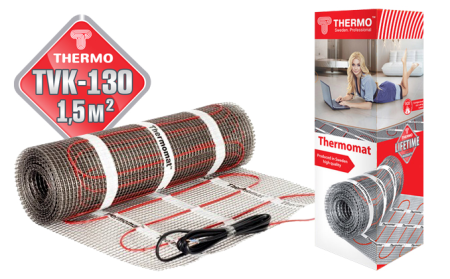 Термомат TVK-130 1,5 м.кв (комплект без регулятора)